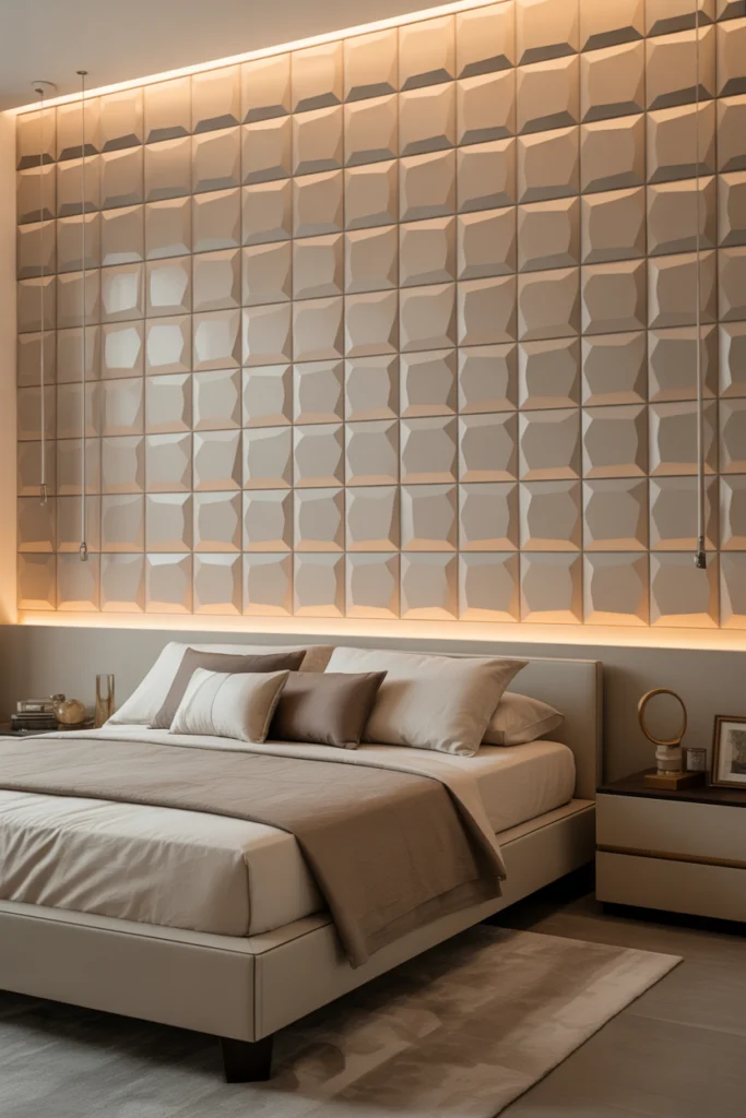 Textured Accent Wall Panels