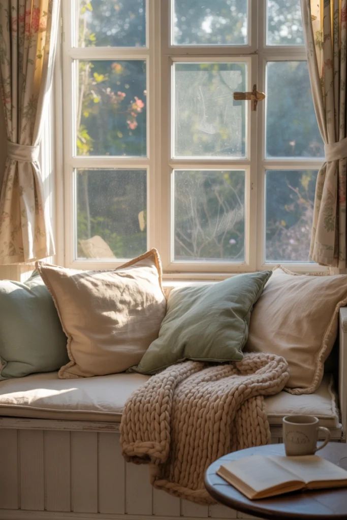 Window Seats with Cushions