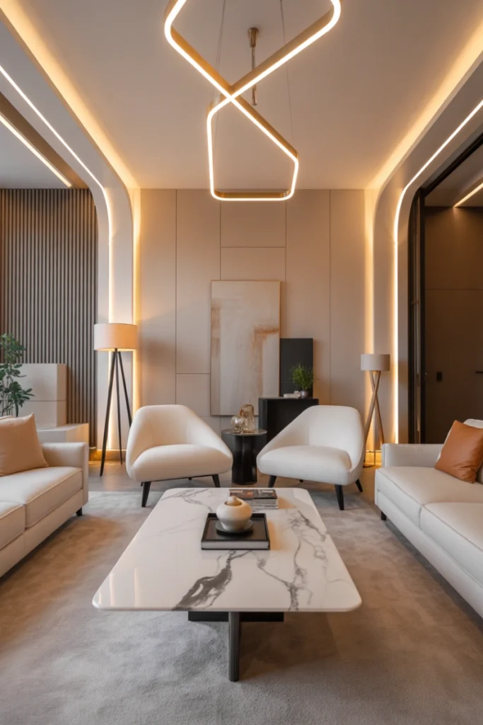 Incorporate Metallic Accents