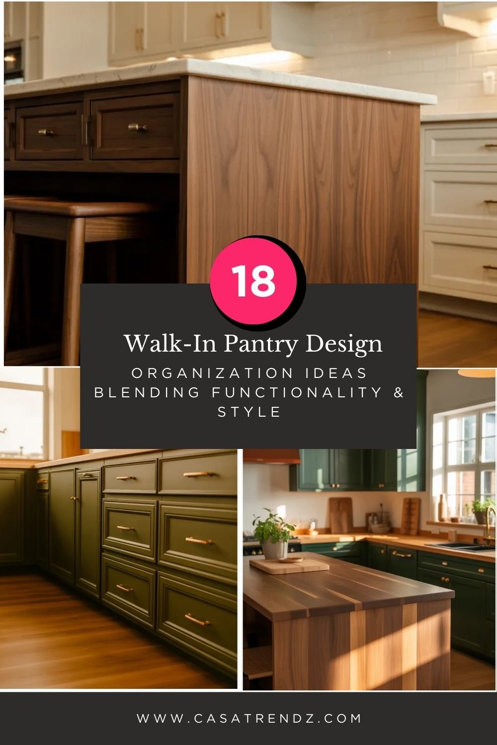 18 Walk-In Pantry Design & Organization Ideas Blending Functionality & Style