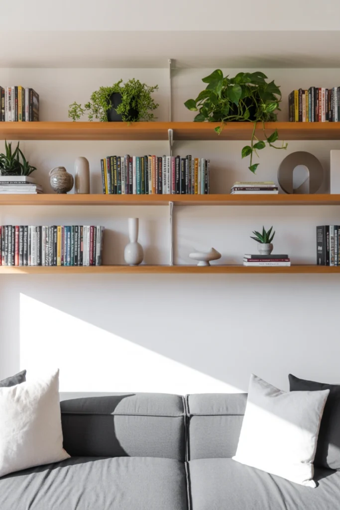 Floating Shelves for Display