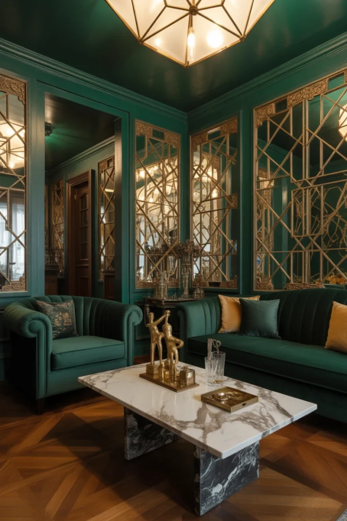 Glamorous Art Deco Revival