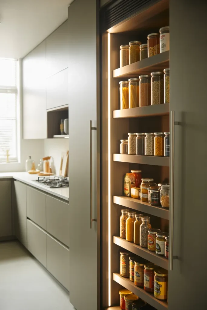 Sliding Pantry Cabinets
