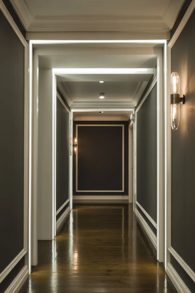 Add Ceiling Molding or Light-Colored Trim