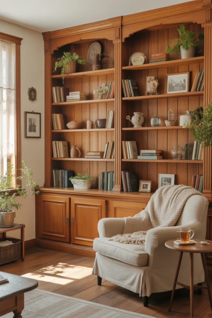 Built-In Shelving Units