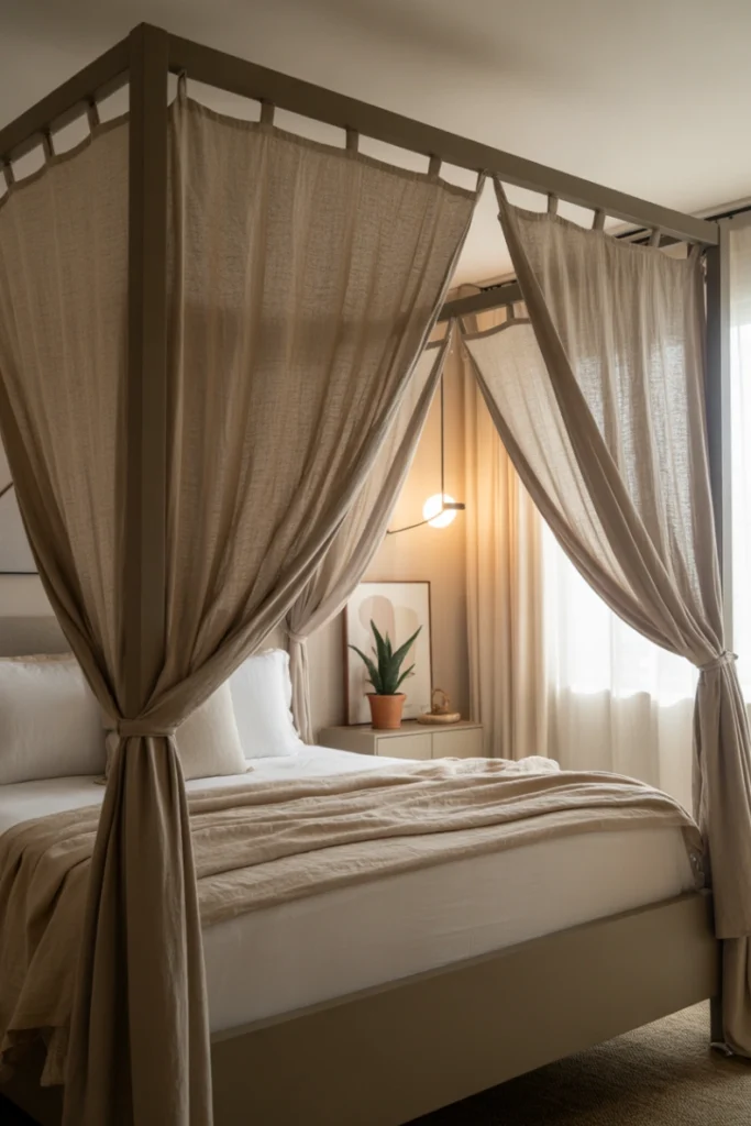 Cozy Canopy or Bed Frame Structure