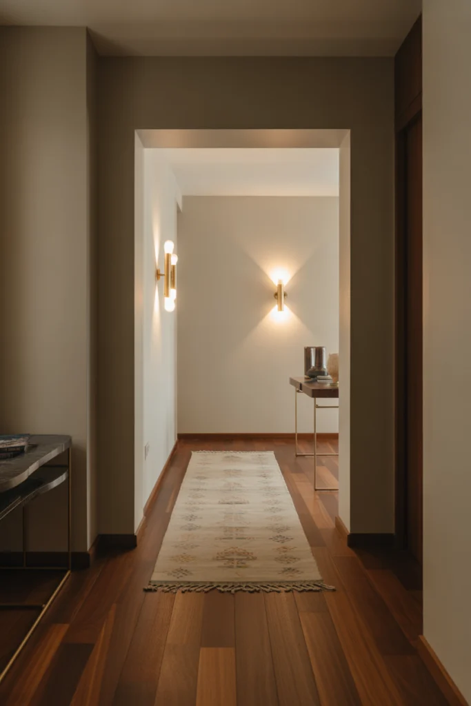 Install a Runner Rug to Reflect Light