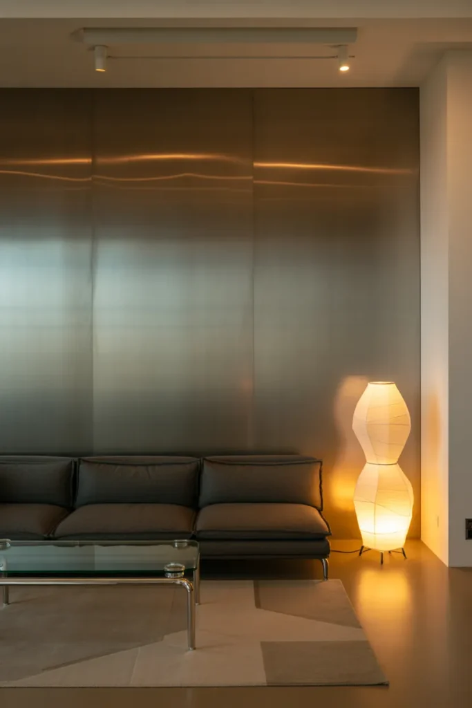 Metallic Accent Wall