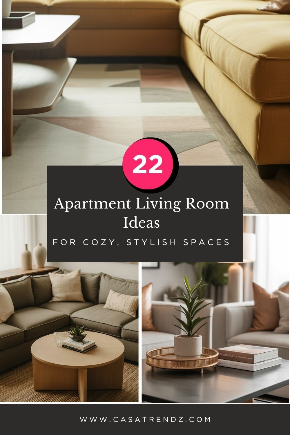 22 Apartment Living Room Ideas for Cozy, Stylish Spaces