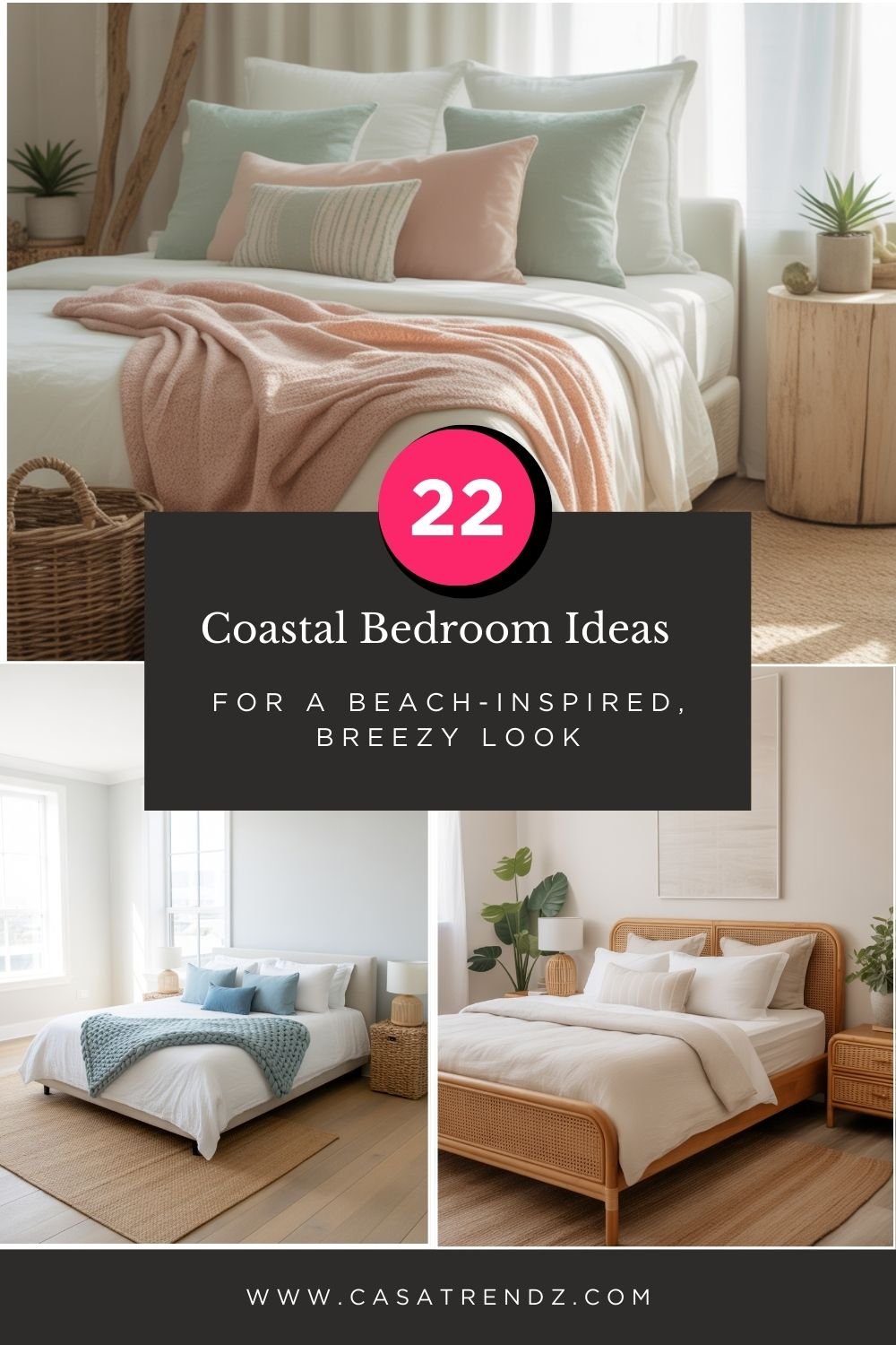 22 Coastal Bedroom Ideas for a Beach-Inspired, Breezy Look
