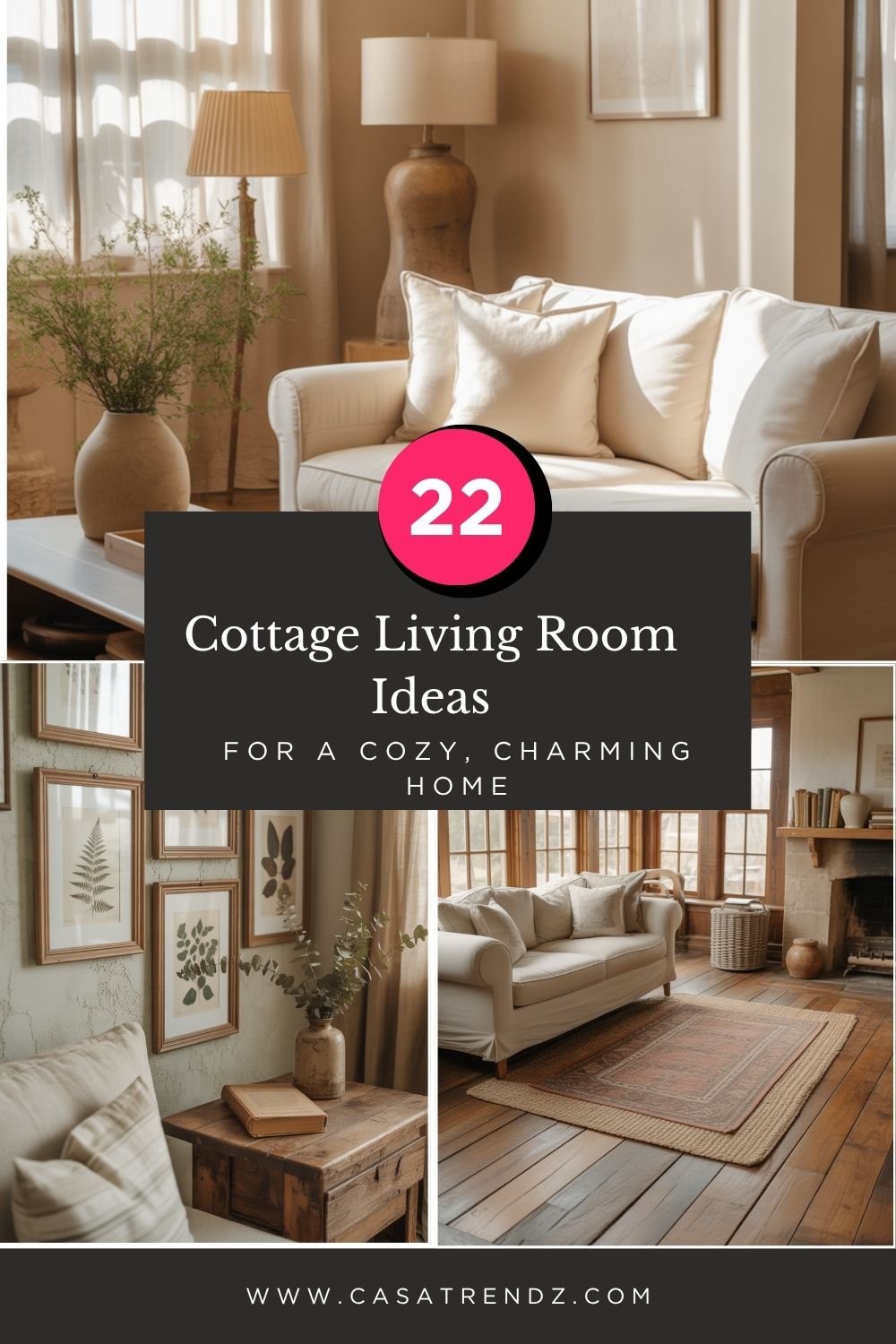22 Cottage Living Room Ideas for a Cozy, Charming Home