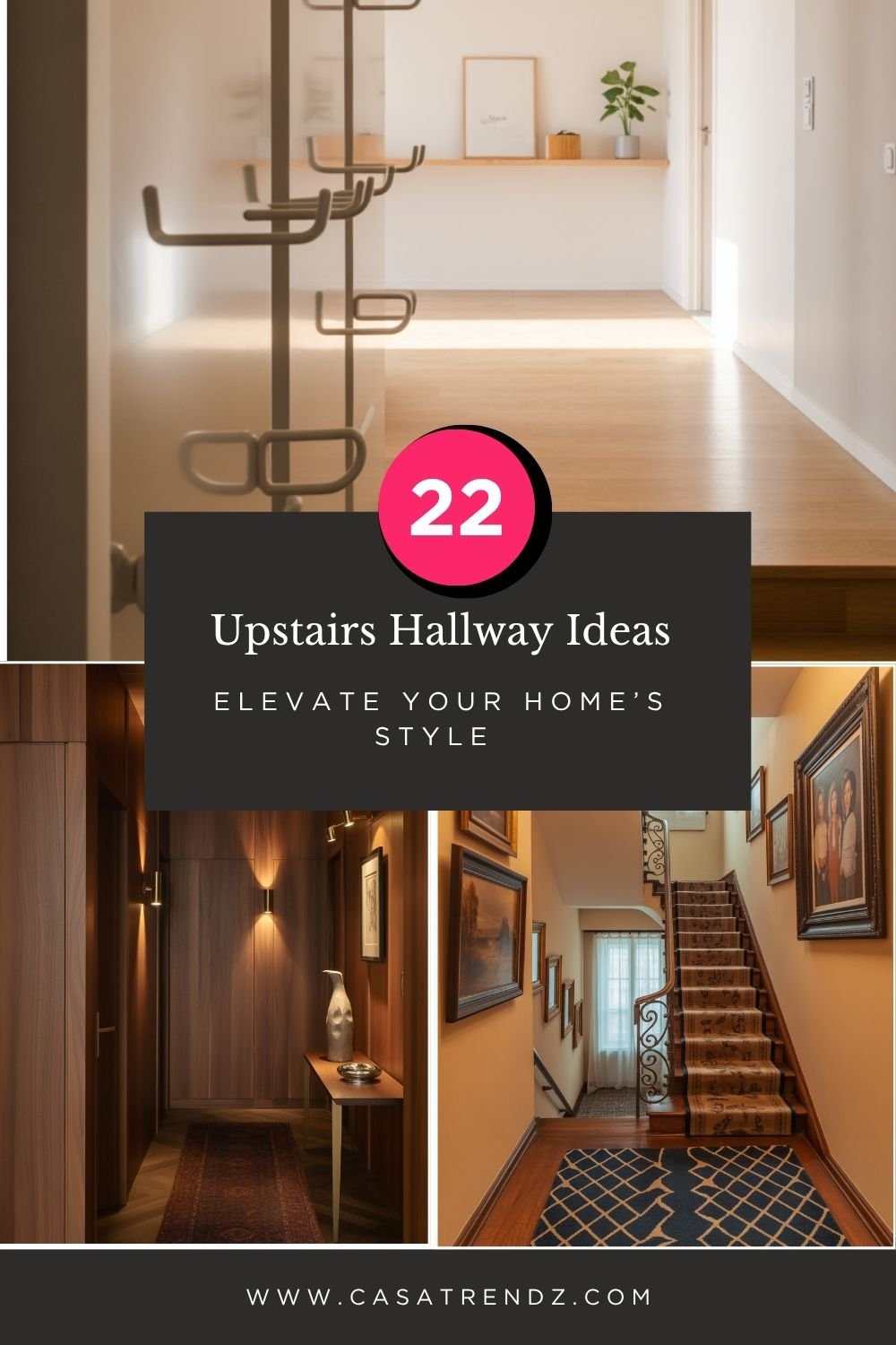 22 Upstairs Hallway Ideas to Elevate Your Home’s Style