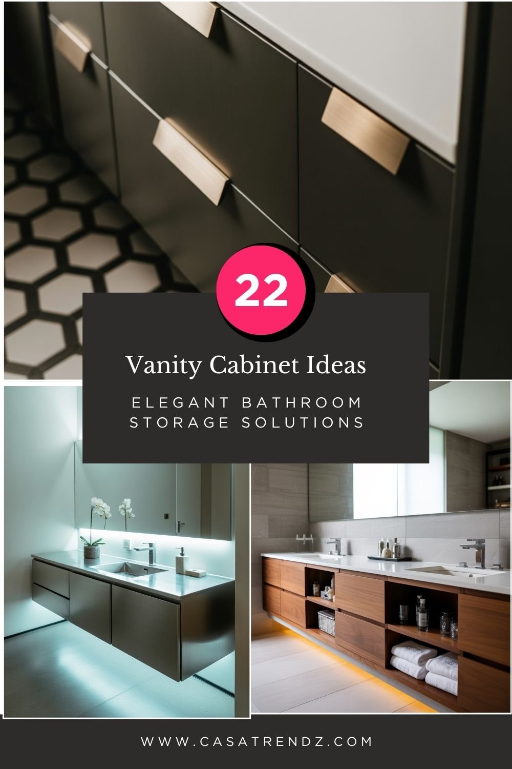 22 Vanity Cabinet Ideas 2026: Elegant Bathroom Storage Solutions
