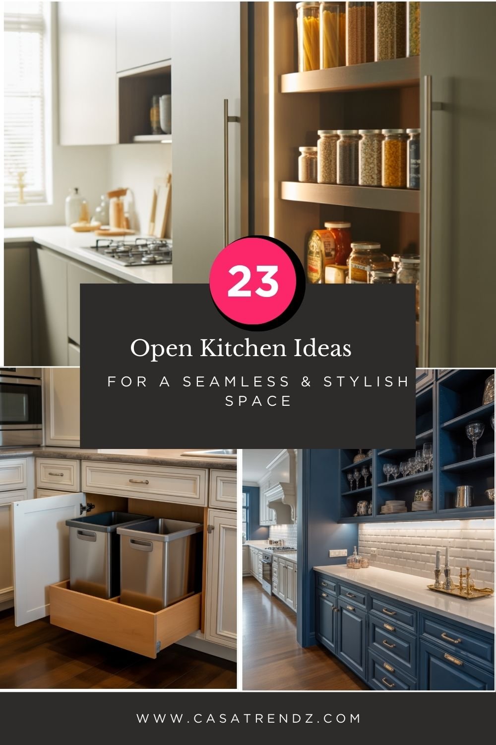 23 Open Kitchen Ideas for a Seamless & Stylish Space