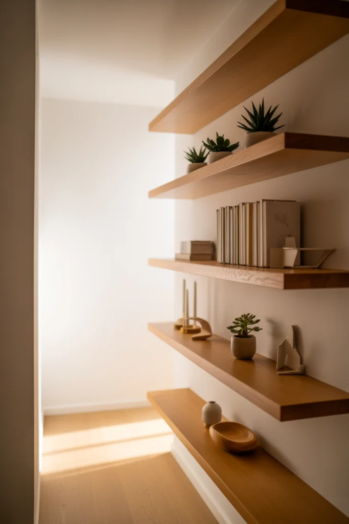 Floating Shelves for Decor and Storage