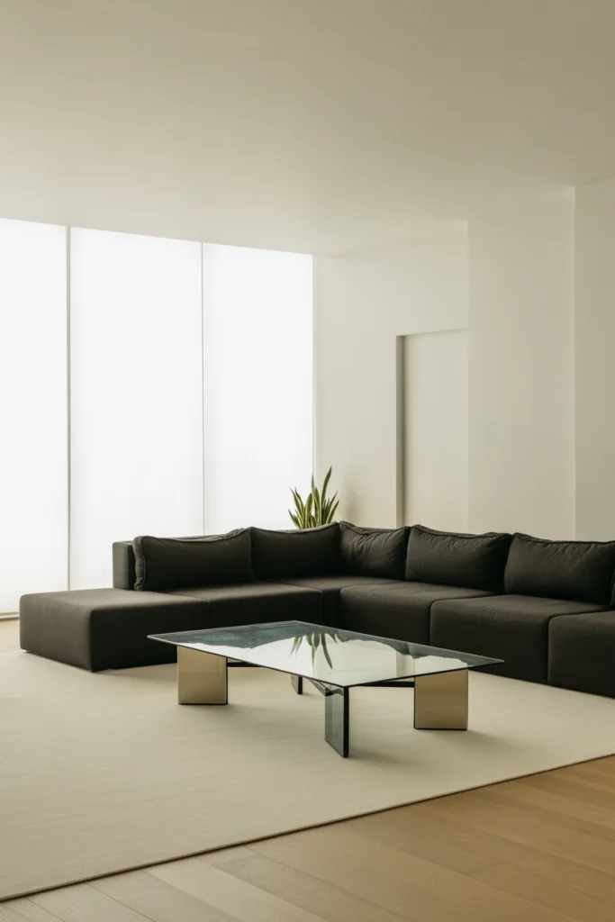 Use Simple, Clean-Lined Furniture