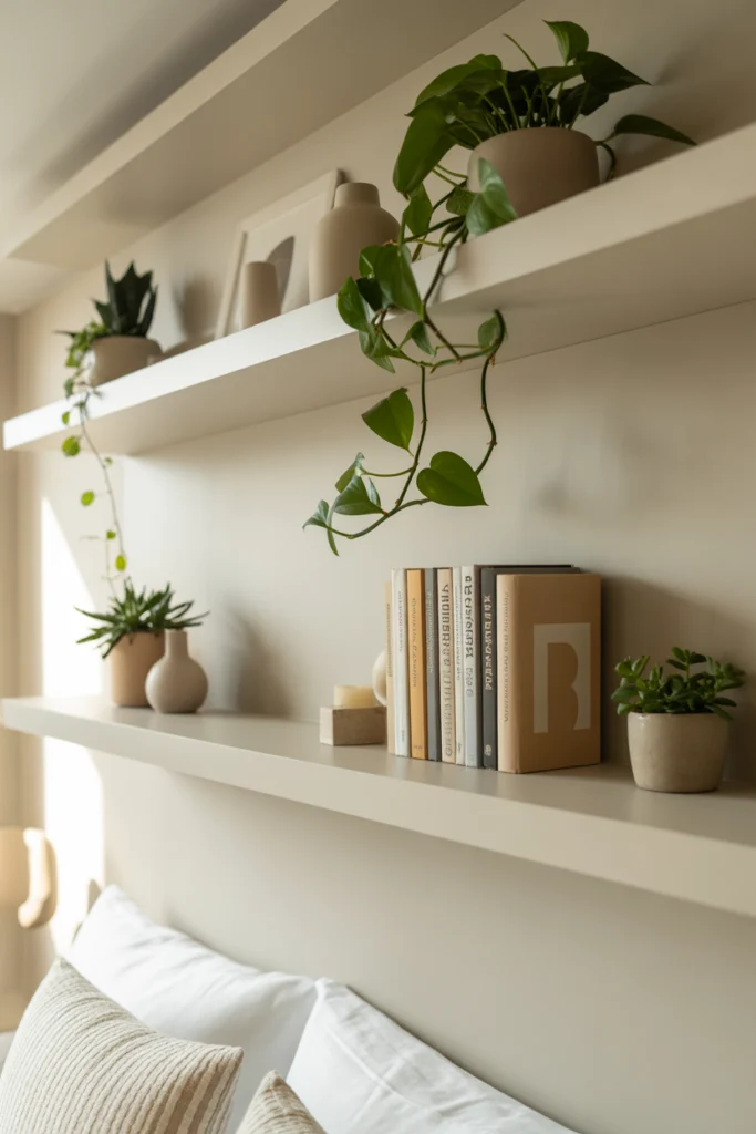 Floating Shelves for Style and Function