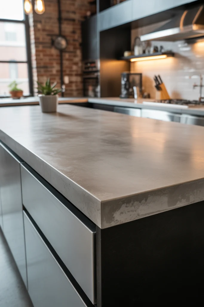  Sleek Concrete Countertops