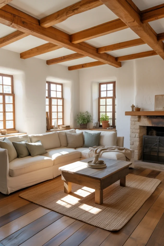 Rustic Wooden Beams