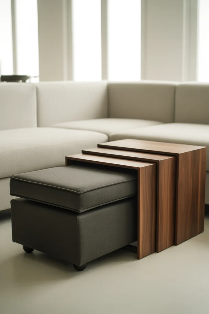 Use Functional Multi-Purpose Furniture