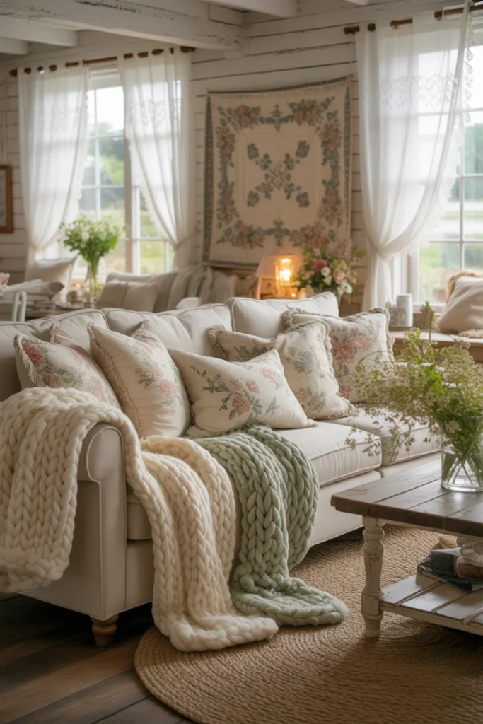 Comfortable Overstuffed Seating