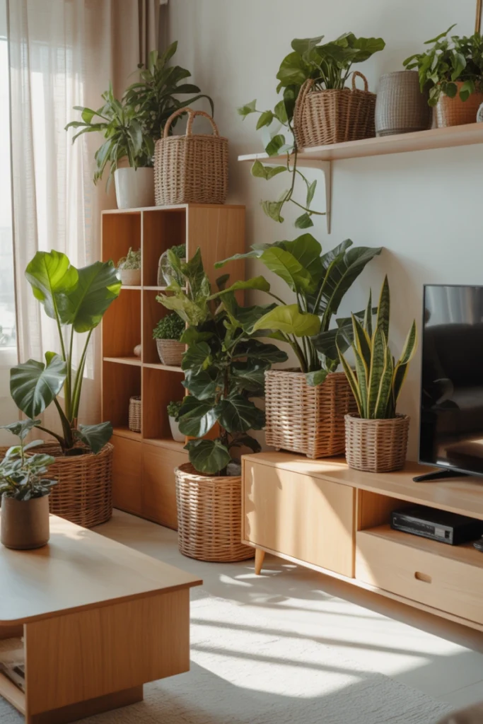 Incorporate Plants for Freshness