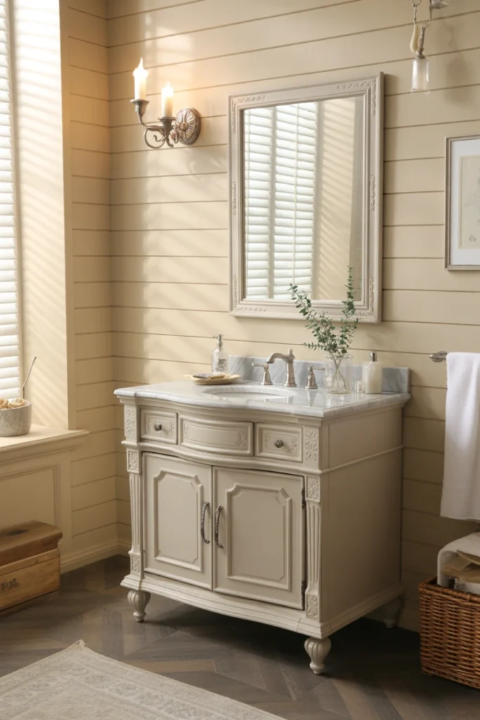 Freestanding Vanity Cabinets for Timeless Design