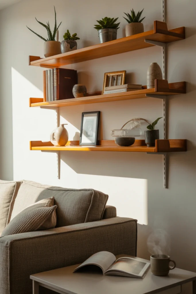 Add Floating Shelves