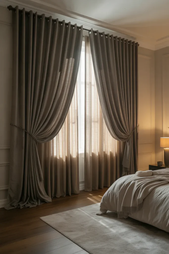 Luxurious Curtains and Drapery
