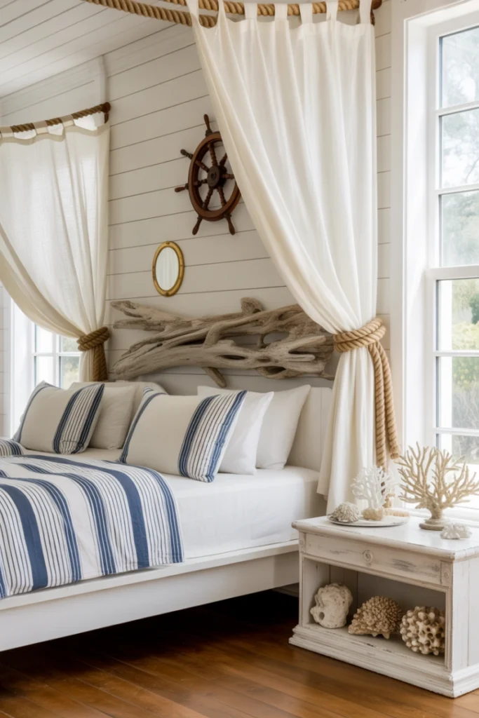 Navy and White Nautical Theme