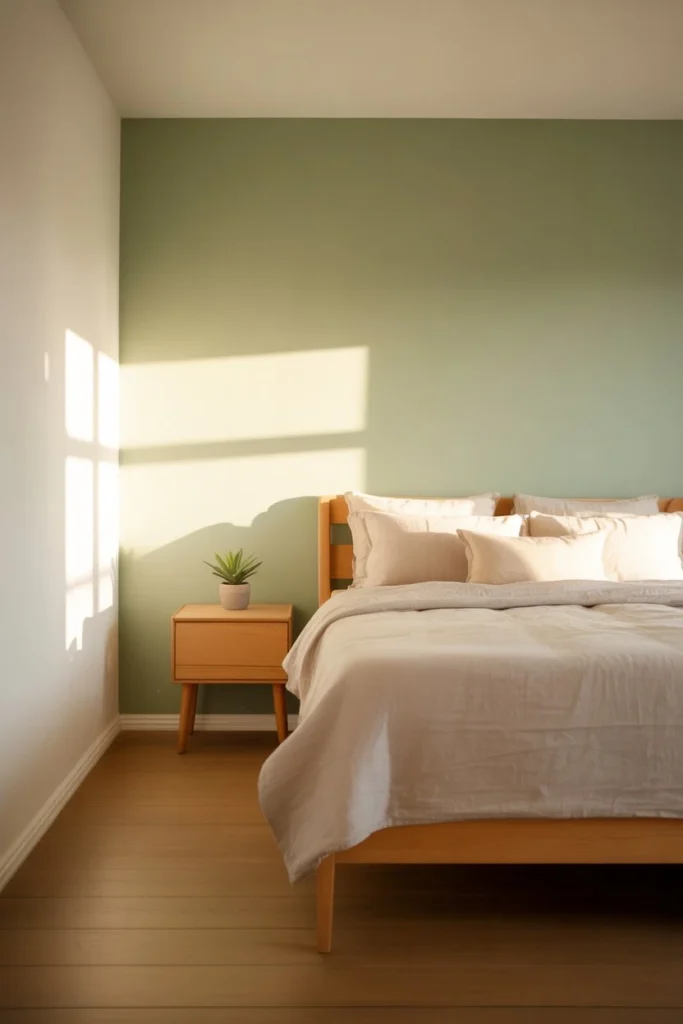 Accent Wall with Subtle Patterns