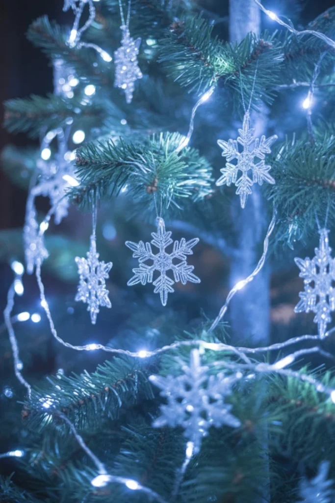 Blue & Silver Winter Lights