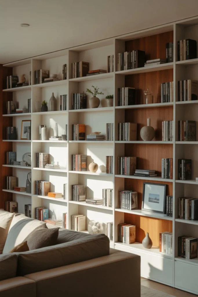 Built-In Shelves for Style & Storage