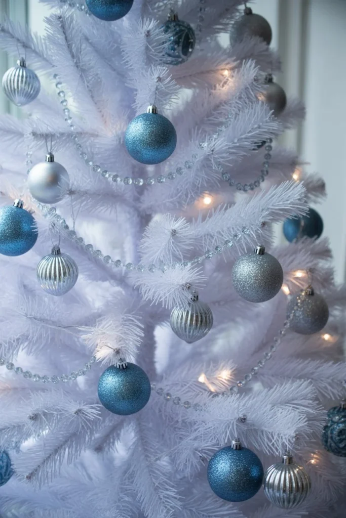 Chic Blue and Silver Elegance