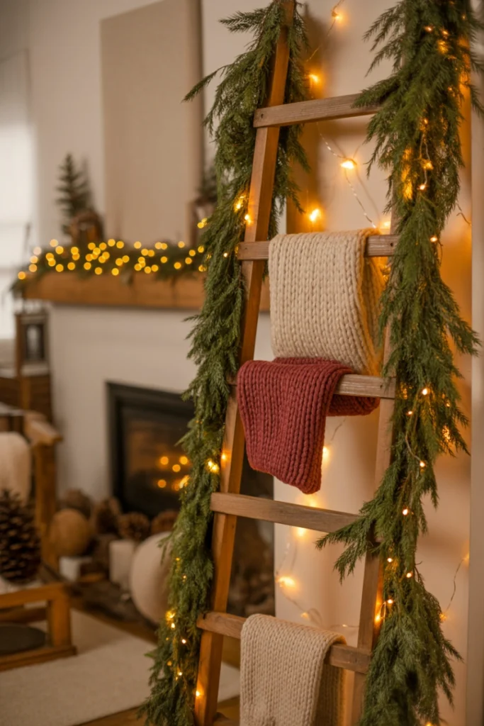 Christmas Ladder Display