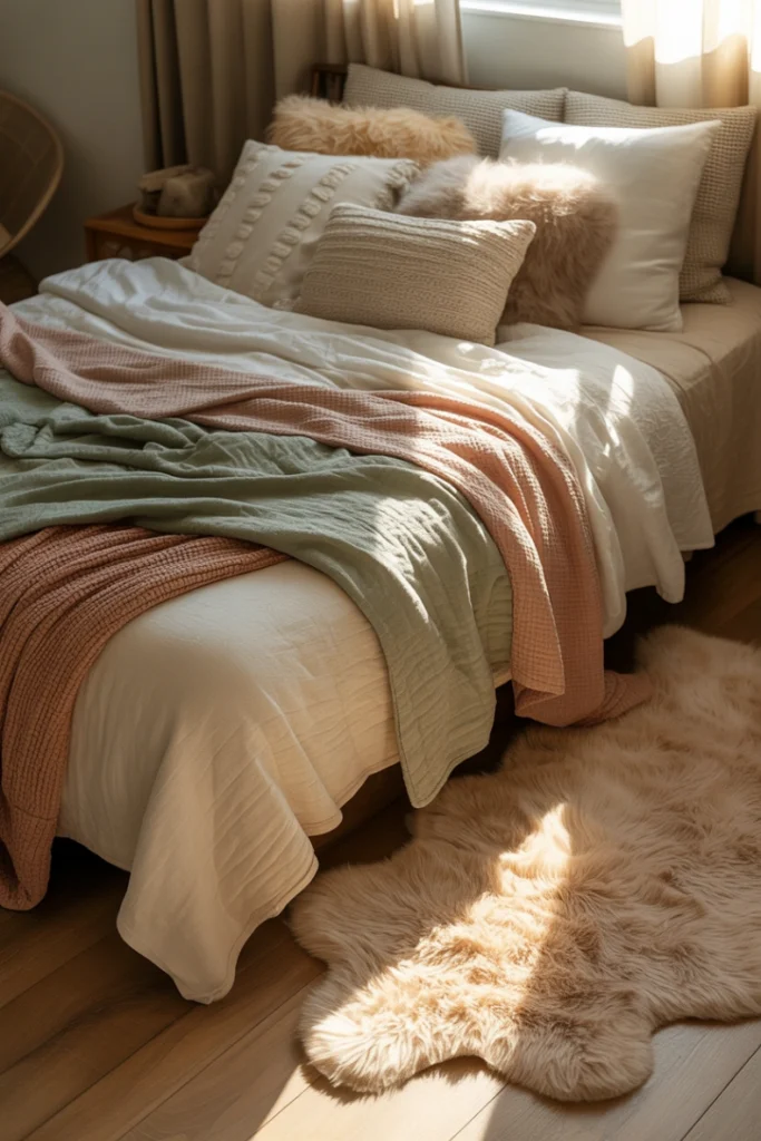 Cozy Textures for Warmth