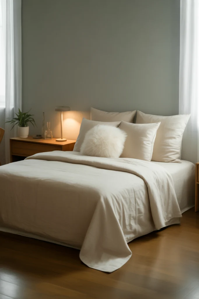 Cream and Light Gray Harmony