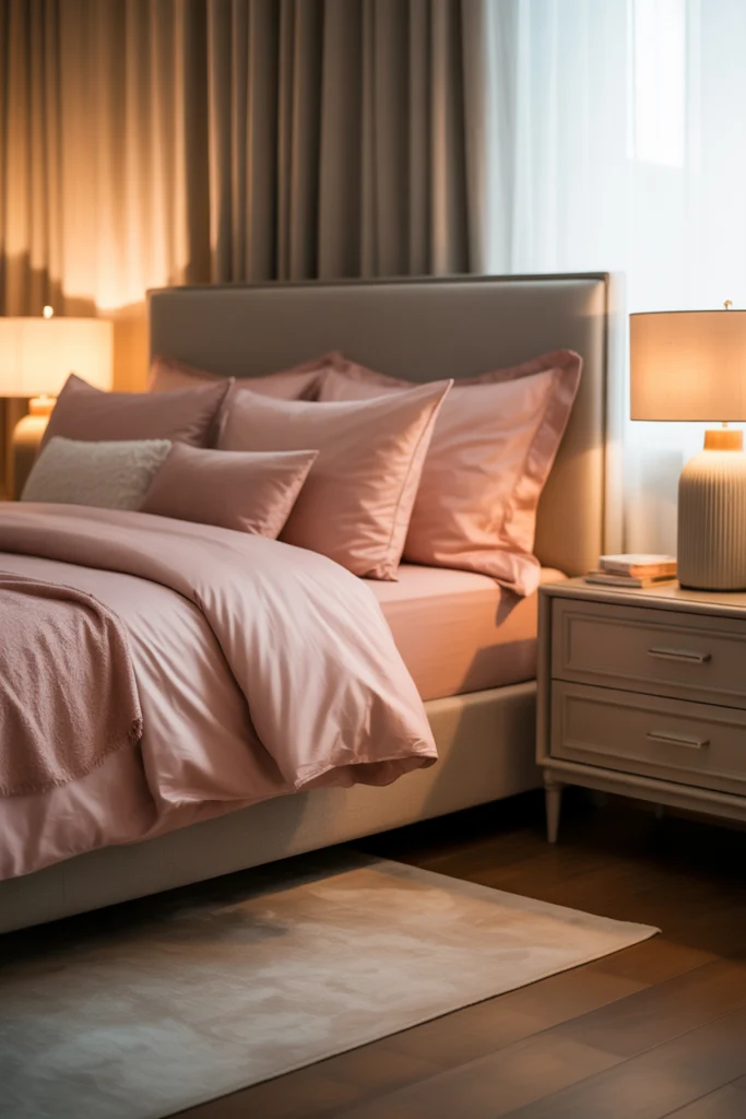 Dusty Pink and Gray Elegance