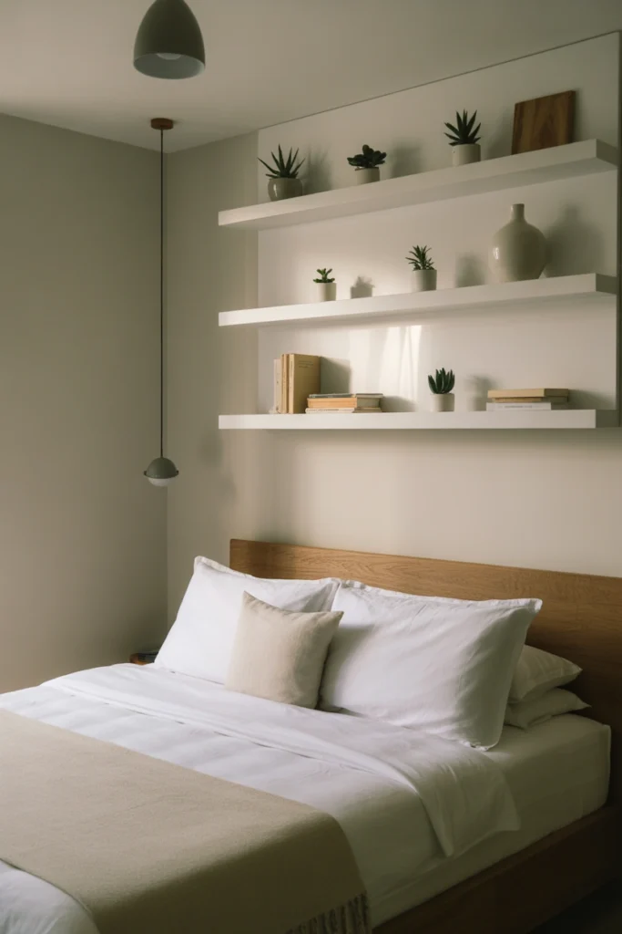 Floating Shelves for Smart Storage