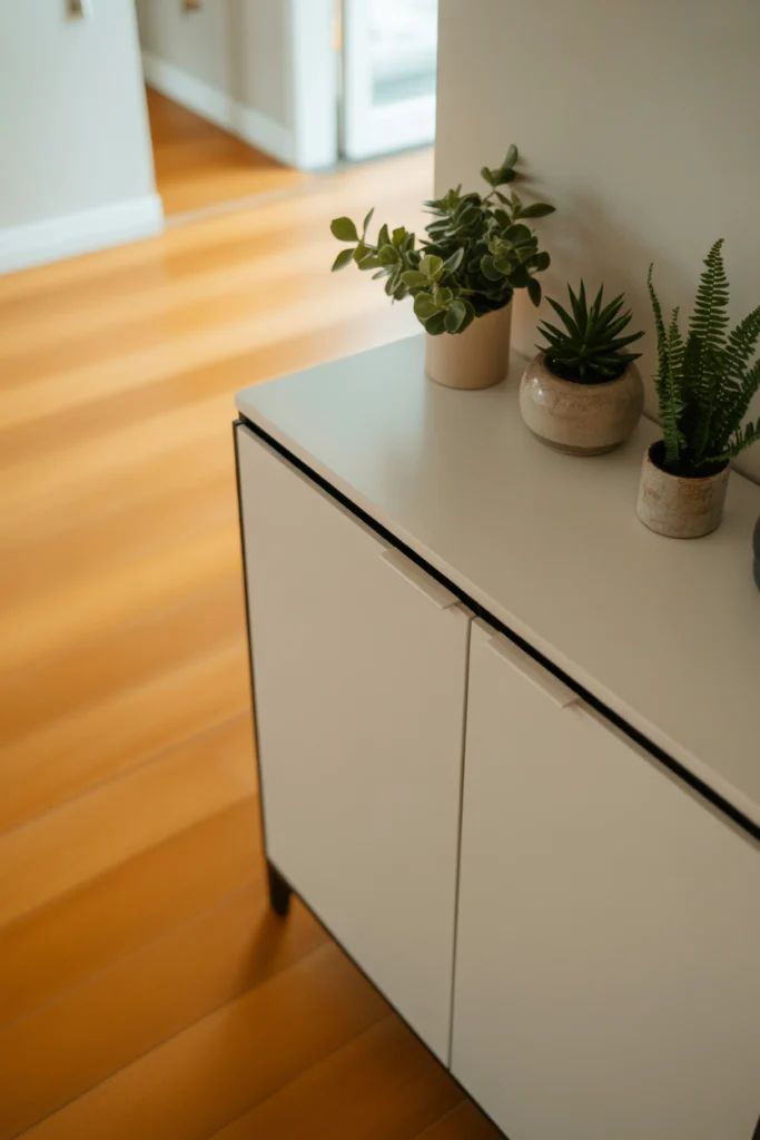 Include a Shoe Storage Cabinet
