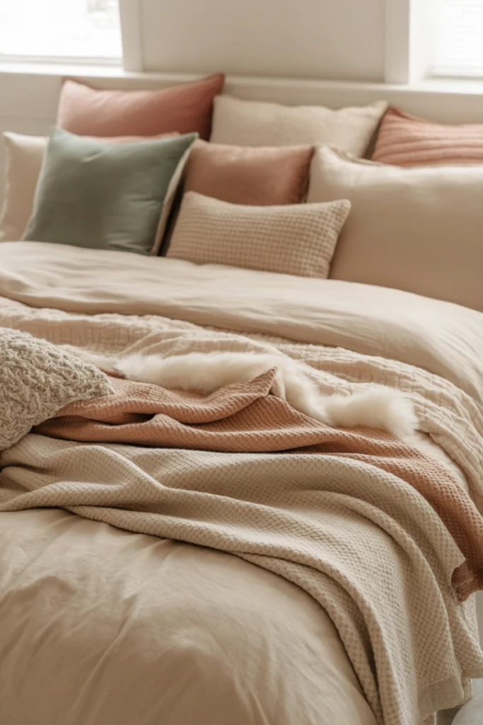 Layered Bedding for Luxurious Comfort