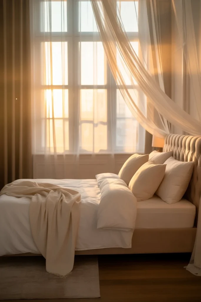 Light Curtains for Airy Ambiance