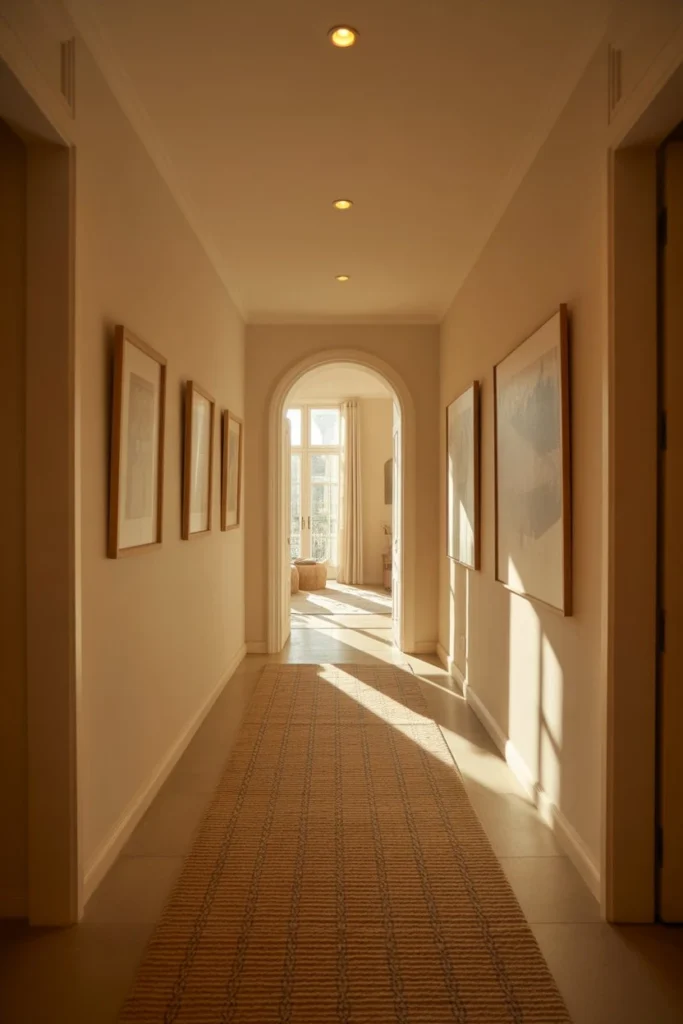 Patterned Runner for Visual Interest