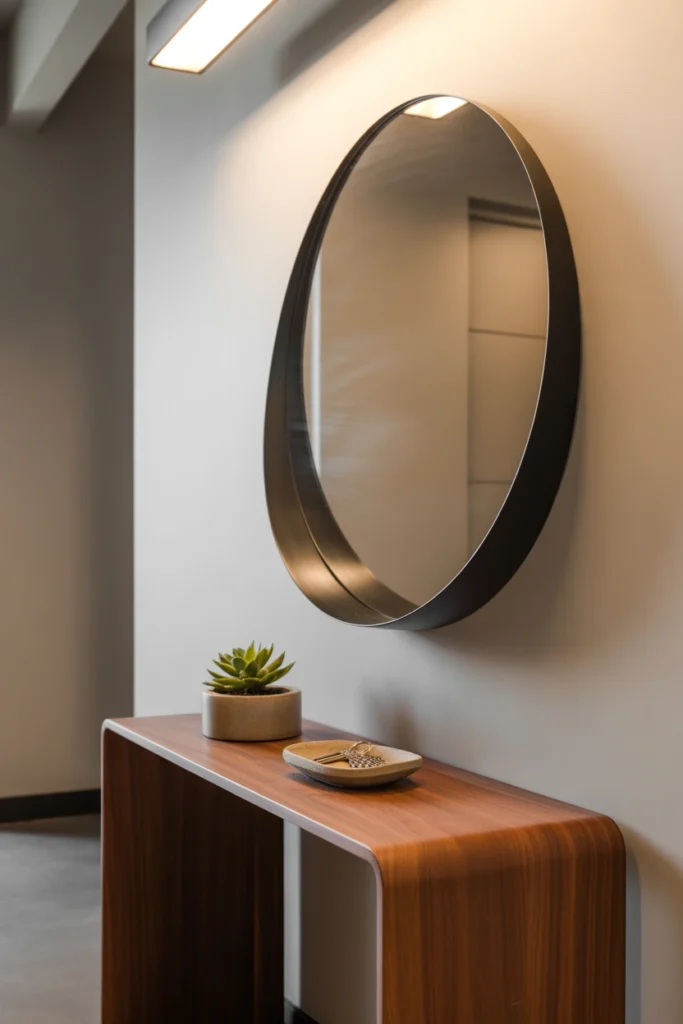 Statement Mirror for Depth and Light