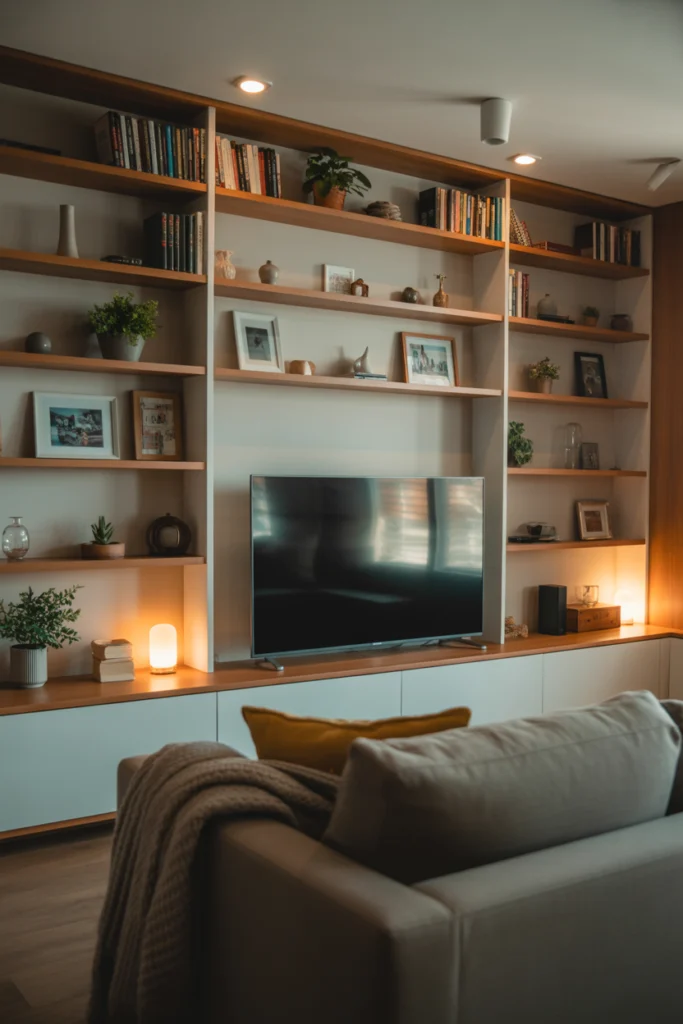 Try Built-In Shelving