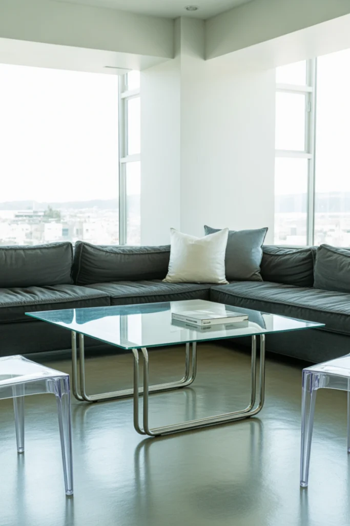 Use Transparent Furniture