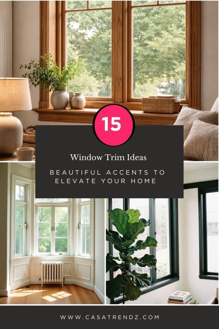 15 Window Trim Ideas: Beautiful Accents to Elevate Your Home