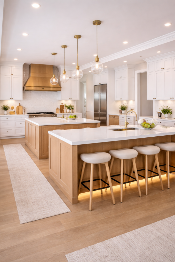  Double Kitchen Island