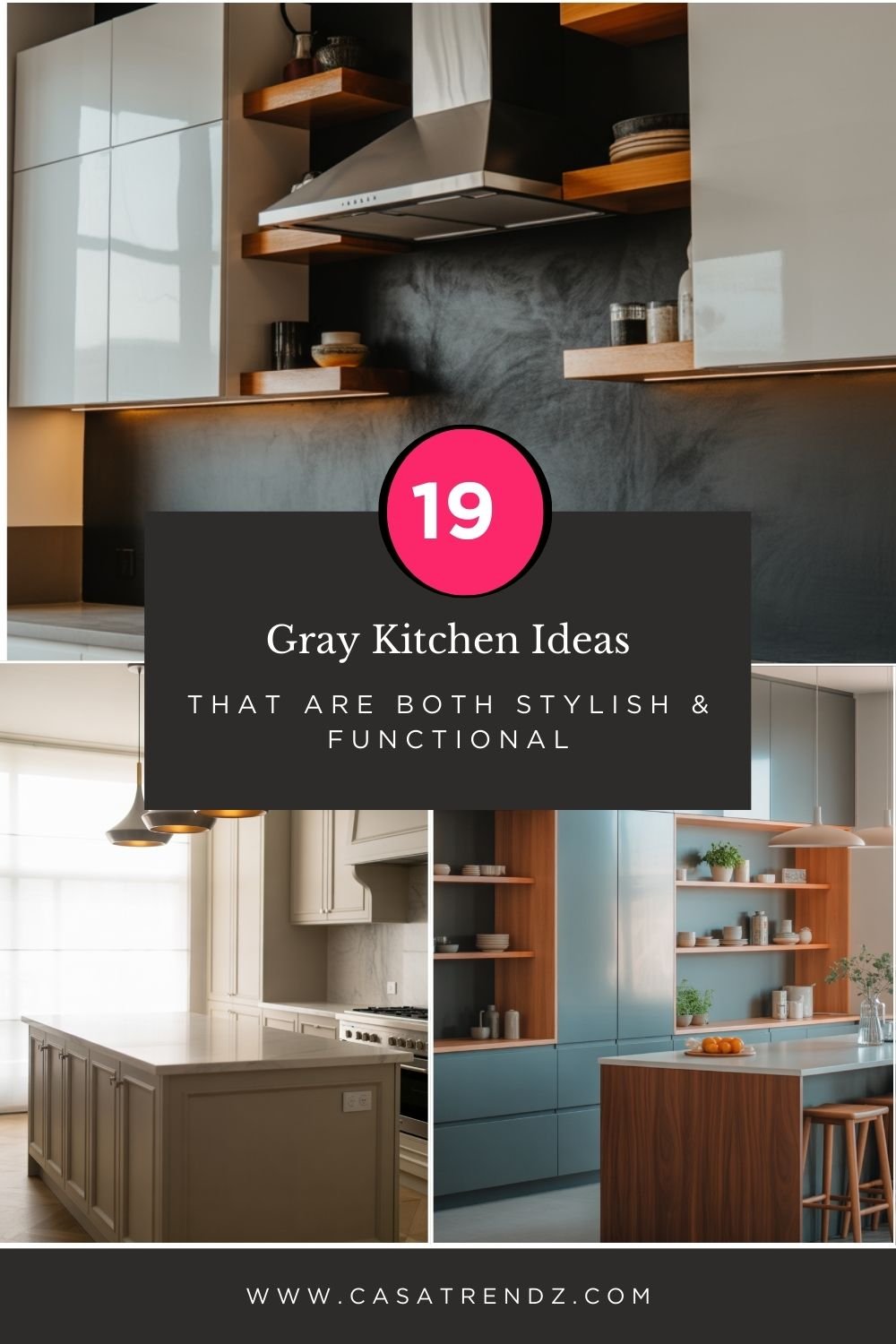 19 Gray Kitchen Ideas That Are Both Stylish & Functional