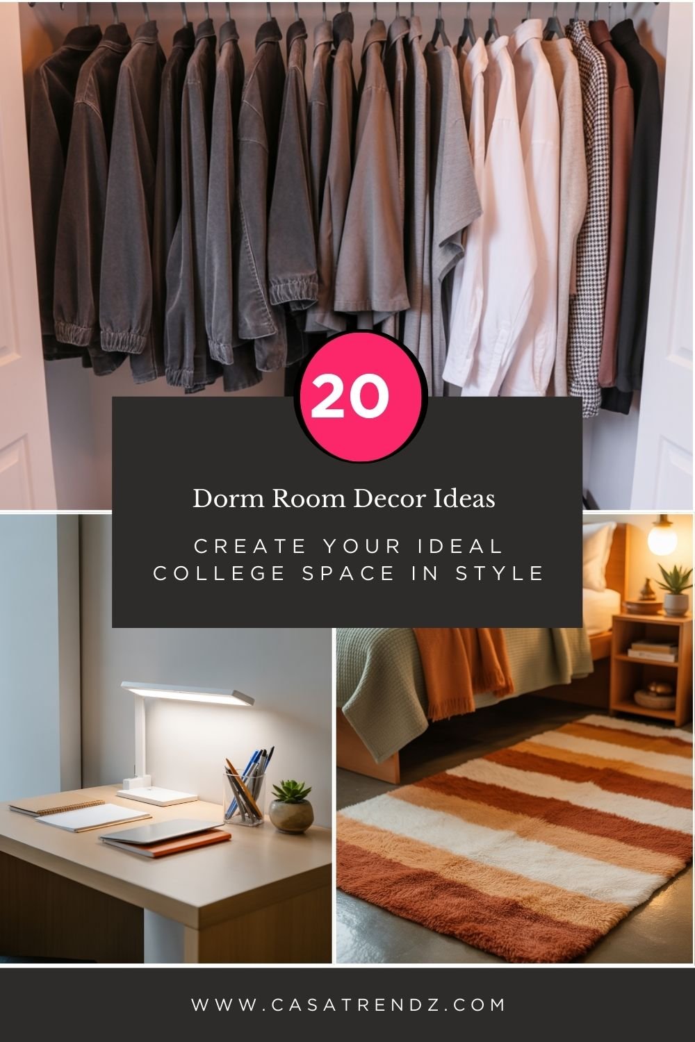 20 Dorm Room Decor Ideas – Create Your Ideal College Space in Style